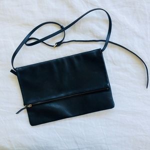 Everlane Foldover Crossbody - Black